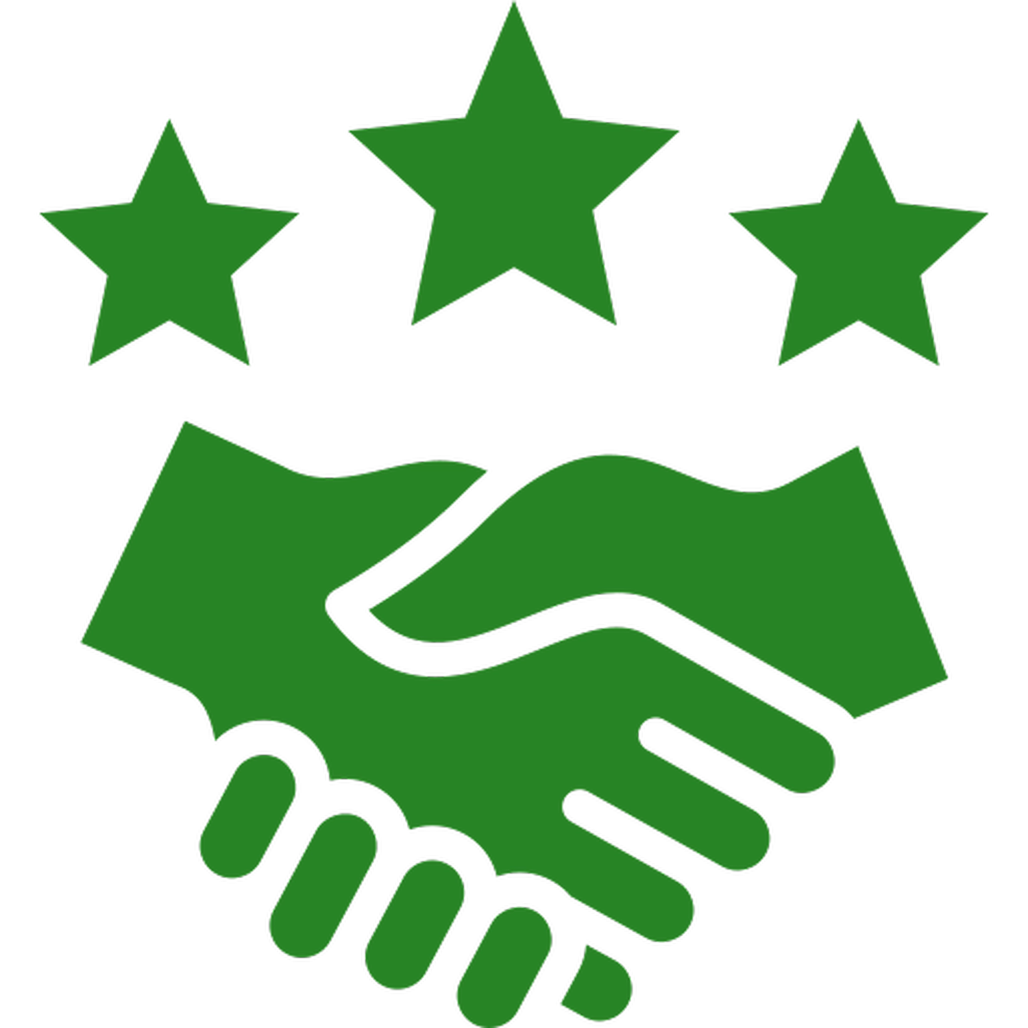 Linelio Personalvermittlung - Handschlag-Symbol